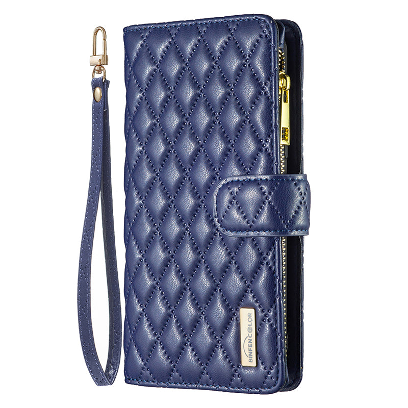 BINFEN COLOR BF Style-15 For Xiaomi Redmi A3 / Poco C61 4G Case Zipper Flip Shockproof Leather Phone Cover BINFEN COLOR BF Style-15 For Xiaomi Redmi A3 / Poco C61 4G Case Zipper Flip Shockproof Leather Phone Cover